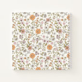 Carnet Journal Monogramme Fleur Sauvage (Dos)
