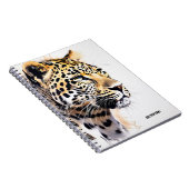 Carnet Journal PERSONNALISÉ Léopard (Côté Droit)