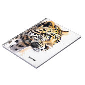 Carnet Journal PERSONNALISÉ Léopard (Côté gauche)