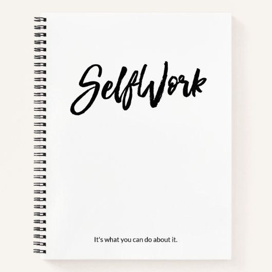 Carnet Journal SelfWork (Devant)