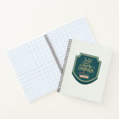 Carnet Journal Simple Badge Vintage (Intérieur)