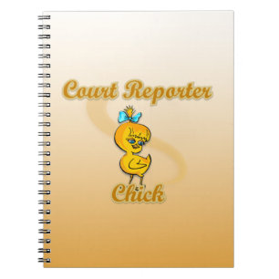 Carnet Journaliste au tribunal Chick