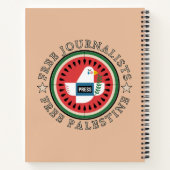 Carnet Journalistes libres Libérez la Palestine (Dos)