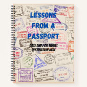 Carnet Journaux de voyage, Histoires de vacances, Scrapbo (Devant)