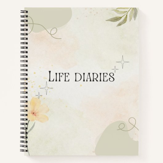 Carnet Journaux intimes (Devant)