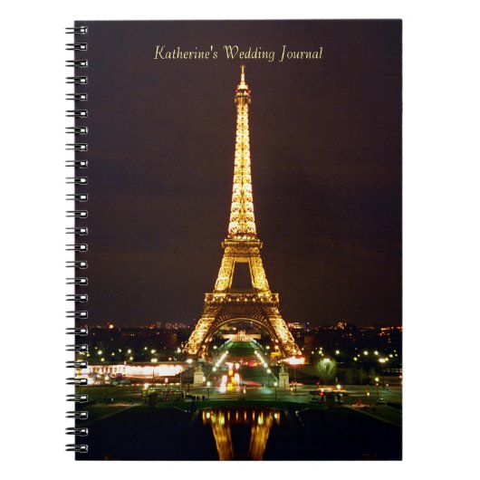 Carnet Journaux Tour Eiffel (Devant)