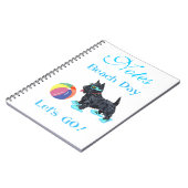 Carnet Journée à la plage Scottie Dog (Côté gauche)