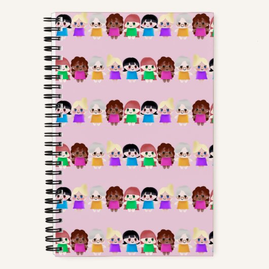 Carnet Journée de la femme rose (Recto)