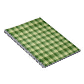Carnet Journée de la Saint Patrick à Plaid Vert (Côté Droit)