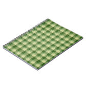 Carnet Journée de la Saint Patrick à Plaid Vert (Côté gauche)