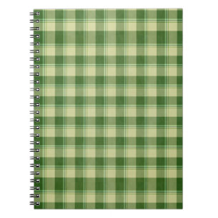 Carnet Journée de la Saint Patrick à Plaid Vert