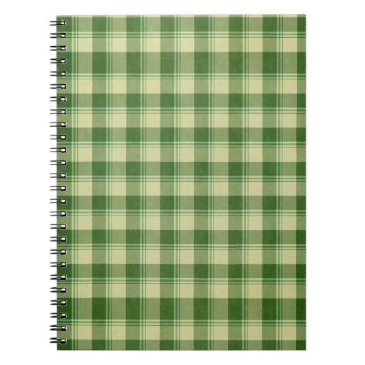 Carnet Journée de la Saint Patrick à Plaid Vert (Devant)