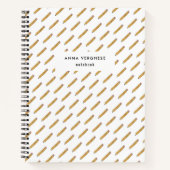 Carnet Journée des enseignants en crayon (Devant)