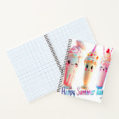 Carnet Journée d'été heureuse  (Intérieur)