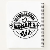 Carnet Journée internationale de la femme (Dos)