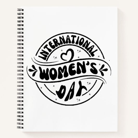 Carnet Journée internationale de la femme (Devant)