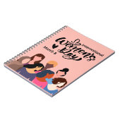 Carnet Journée internationale de la femme 2025 (Côté gauche)