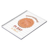 Carnet Journée Internationale De La Pi (Côté gauche)