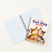 Carnet Journée internationale du chat (Intérieur)