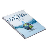 Carnet Journée mondiale de l'eau (Côté Droit)