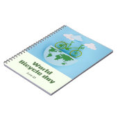 Carnet Journée mondiale du vélo (Côté gauche)