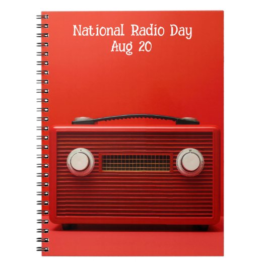 Carnet Journée nationale de la radio (Devant)