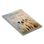 Carnet Jours heureux cœurs joyeux (Côté Droit)