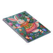 Carnet Joyeuse Danse Bunny de Pâques (Côté Droit)