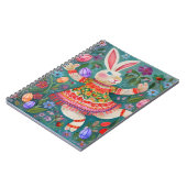 Carnet Joyeuse Danse Bunny de Pâques (Côté gauche)