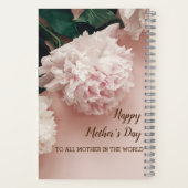 Carnet Joyeuse fête des mères florale 5,5 po x 8,5 po (Verso)