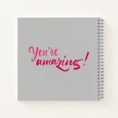 Carnet Joyeuse Fête des Mères Personnalisez Photo Collage (Dos)