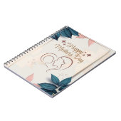 Carnet Joyeuse Fête des Mères Photo Spirale (80 Pages B&W (Côté gauche)