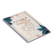 Carnet Joyeuse Fête des Mères Spirale Photo (80 Pages B&W (Côté Droit)