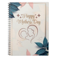 Joyeuse Fête des Mères Spirale Photo (80 Pages B&W