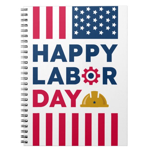 Carnet Joyeuse fête du Travail, États-Unis (Devant)