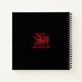 Carnet Joyeuse Journée Publique Notaire (Dos)