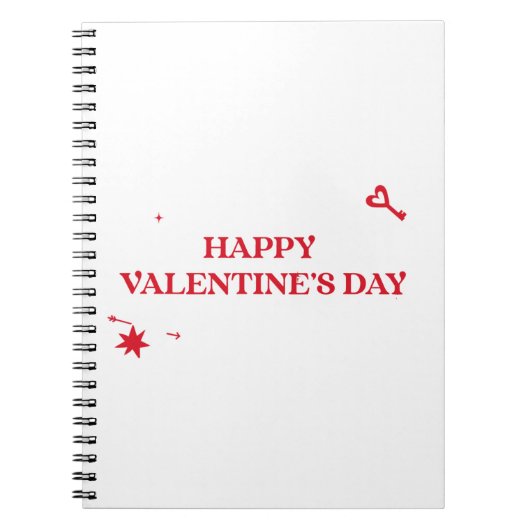 Carnet Joyeuse Saint-Valentin (Devant)