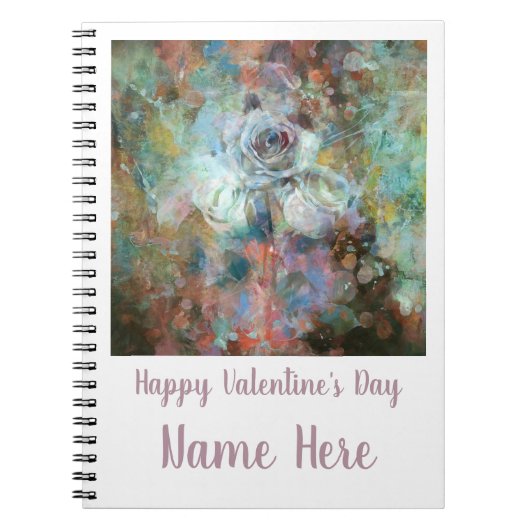 Carnet Joyeuse Saint-Valentin. (Devant)