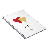 Carnet Joyeuse Saint-Valentin - Saint-Valentin pour les a (Côté Droit)