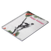 Carnet Joyeuses fêtes Arboriste chirurgiens de l'arbre tr (Côté gauche)