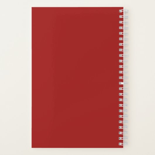 Carnet Joyeuses fêtes de Noël (Verso)