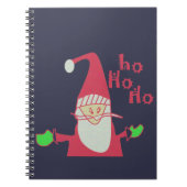 Carnet Joyeuses fêtes Ho Ho Joyeux Noël (Devant)