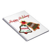 Carnet Joyeuses fêtes Noël Cookie Bells (Côté Droit)