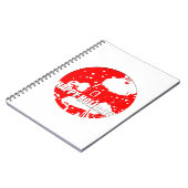 Carnet Joyeuses fêtes - Père Noël - (Côté gauche)