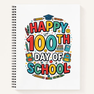 Carnet Joyeux 100e jour d'école | Célébration en classe