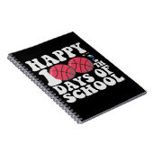 Carnet Joyeux 100E Jours De Basketball Scolaire Amateurs (Côté Droit)