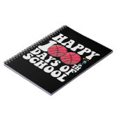 Carnet Joyeux 100E Jours De Basketball Scolaire Amateurs (Côté gauche)