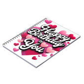 Carnet Joyeux anniversaire (Côté gauche)