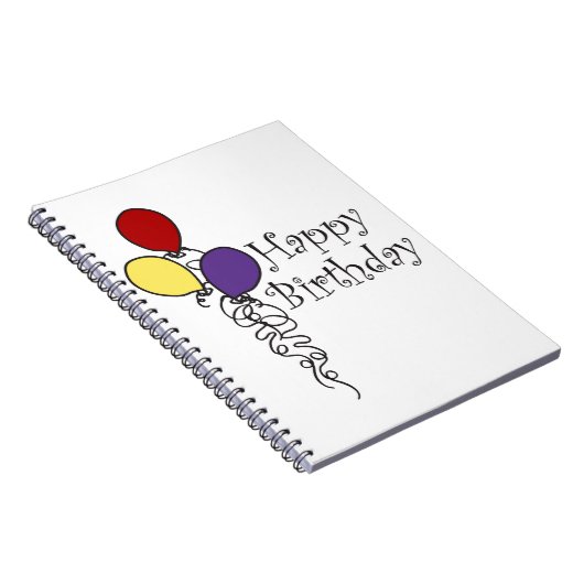 Carnet Joyeux anniversaire (Côté Droit)