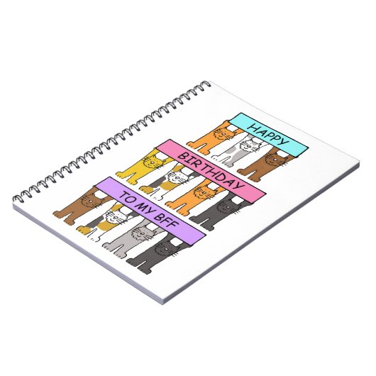 Carnet Joyeux anniversaire à mon BFF (Côté gauche)